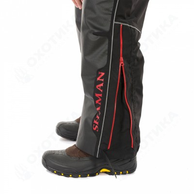 Костюм-поплавок зимний «Angler (-20)» Black/Red S311 ХСН