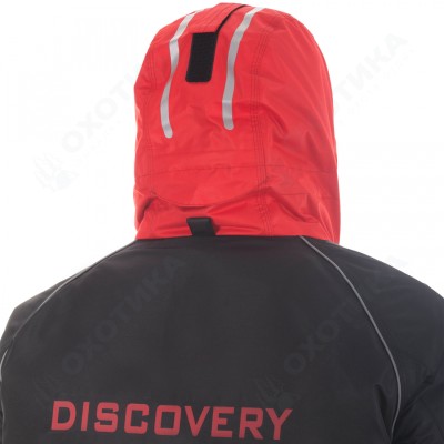 Костюм-поплавок демисезонный мужской «Discovery (-20)» Черный - Красный