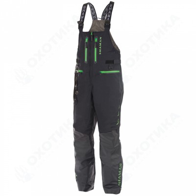 Костюм-поплавок зимний Angler (-20) Black/Green S-311-0 Shaman ХСН