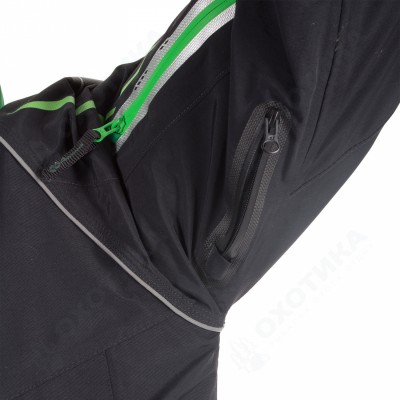 Костюм-поплавок зимний Angler (-20) Black/Green S-311-0 Shaman ХСН