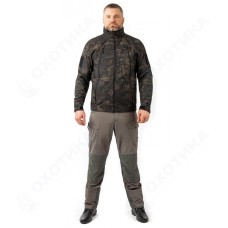 Альфа куртка (софт-шелл, черн.мультикам)