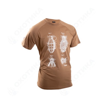 Футболка 7.62 Grenade (Гренейд) (хлопок, койот) 7TS-03CT