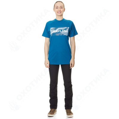 Футболка GRAYLING Riverbad (Ривербед) (хлопок, синий) GTS-01BL