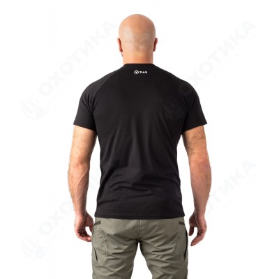 Футболка 7.62 Urban Camo (Урбан Камо) (хлопок, черный) 7TS-02BLK
