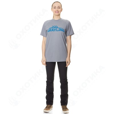 Футболка GRAYLING Logo T-Shirt (Лого) (хлопок, серый) GTS-02GR