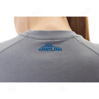 Футболка GRAYLING Logo T-Shirt (Лого) (хлопок, серый) GTS-02GR