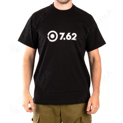 Футболка 7.62 Logo T-Shirt (Лого) (хлопок, черный) 7TS-01BLK