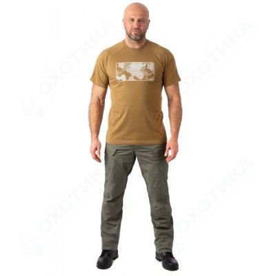 Футболка 7.62 Urban Camo (Урбан Камо) (хлопок, койот) 7TS-02CT
