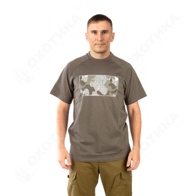 Футболка 7.62 Urban Camo (Урбан Камо) (хлопок, олива) 7TS-02OL