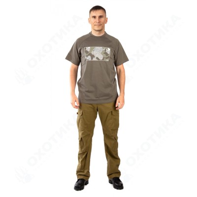 Футболка 7.62 Urban Camo (Урбан Камо) (хлопок, олива) 7TS-02OL