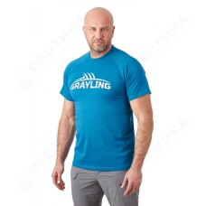 Футболка GRAYLING Logo T-Shirt (Лого) (хлопок, синий) GTS-02BL