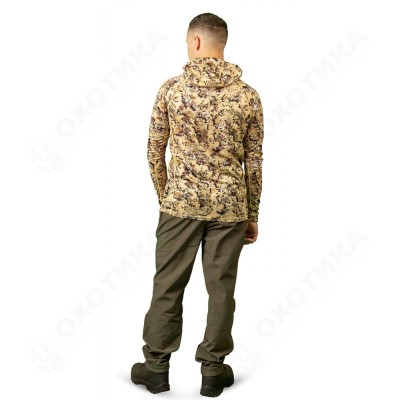 Лонгслив с капюшоном PRIDE Ocelot (Оцелот)(камыш) PRLSH-02RDS