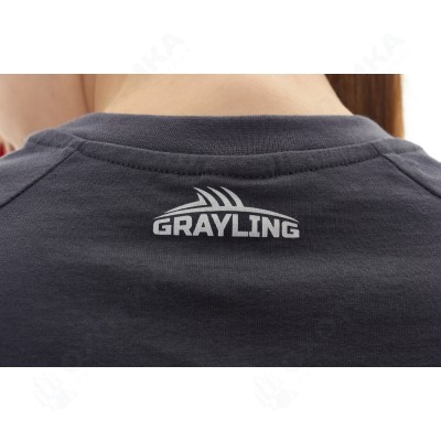 Футболка GRAYLING Fishes(Фишс)(хлопок, графит) GTS-05GRT