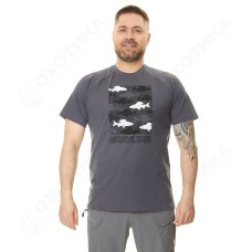 Футболка GRAYLING Fishes(Фишс)(хлопок, графит) GTS-05GRT