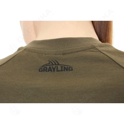Футболка GRAYLING Catfish (Кэтфиш) (хлопок, хаки) GTS-04KH