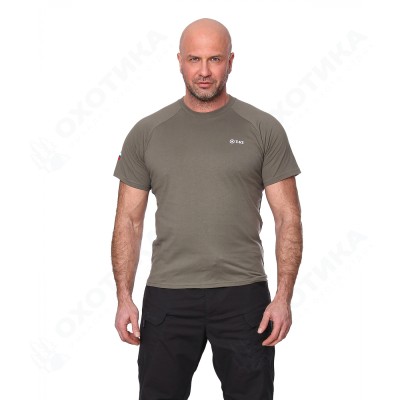 Футболка 7.62 "Mini Logo T-Shirt"(Мини лого) (хлопок, олива) 7TS-04OL