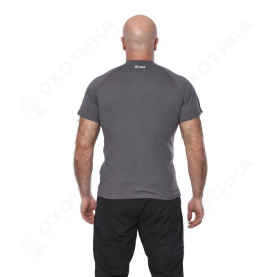 Футболка 7.62 "Mini Logo T-Shirt"(Мини лого) (хлопок, серый) 7TS-04GR