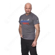 Футболка 7.62 Russia (Россия) (хлопок, серый) 7TS-06GR