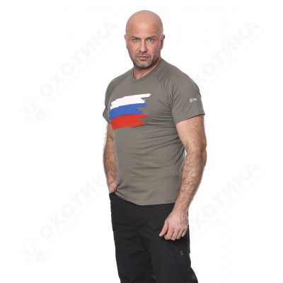 Футболка 7.62 "Patriot"(Патриот) (хлопок, олива) 7TS-05OL