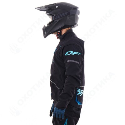 Куртка Эндуро FREERIDE DF Black - Blue 2023