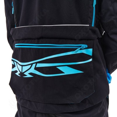 Куртка Эндуро FREERIDE DF Black - Blue 2023
