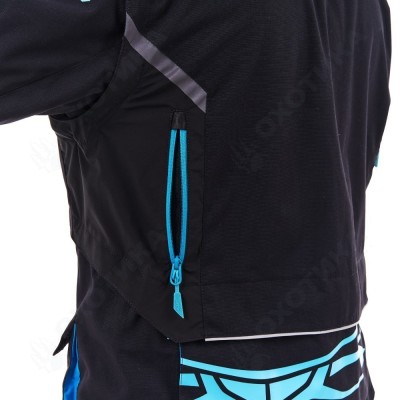 Куртка Эндуро FREERIDE DF Black - Blue 2023