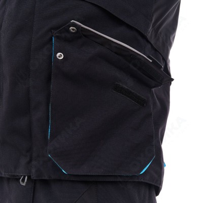 Куртка Эндуро FREERIDE DF Black - Blue 2023