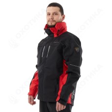 Мембранная куртка QUAD PRO Black - Red 2023