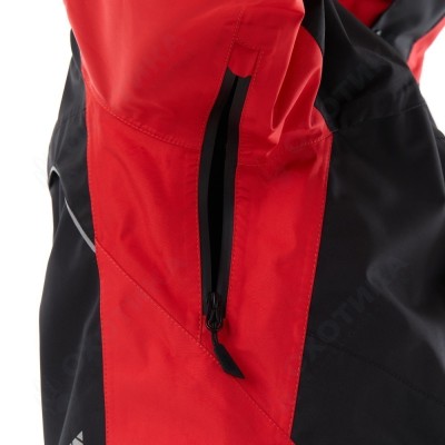 Мембранная куртка QUAD PRO Black - Red 2023