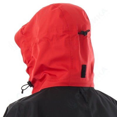 Мембранная куртка QUAD PRO Black - Red 2023