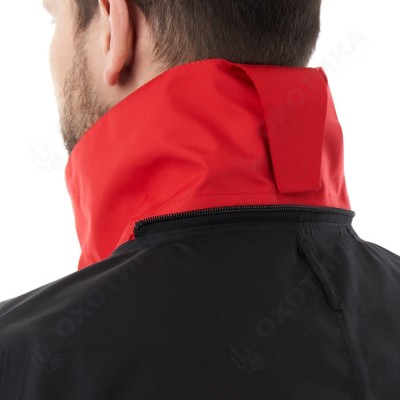 Мембранная куртка QUAD PRO Black - Red 2023