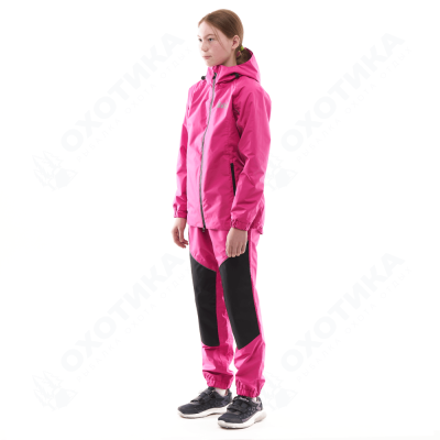 Комплект дождевой (куртка, брюки) EVO FOR TEEN PINK (мембрана)
