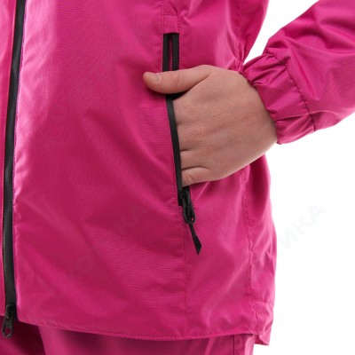 Комплект дождевой (куртка, брюки) EVO FOR TEEN PINK (мембрана)