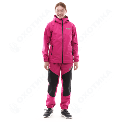 Комплект дождевой (куртка, брюки) EVO FOR TEEN PINK (мембрана)
