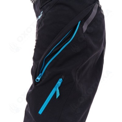Штаны Эндуро FREERIDE DF Black - Blue 2023
