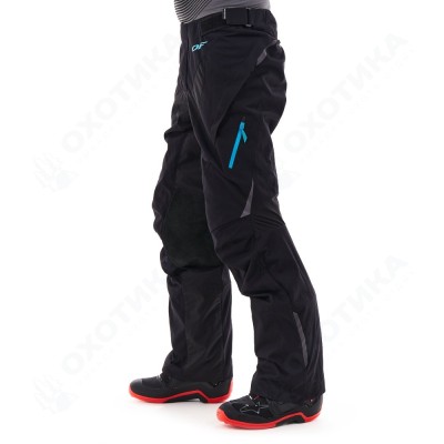 Штаны Эндуро FREERIDE DF Black - Blue 2023
