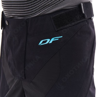 Штаны Эндуро FREERIDE DF Black - Blue 2023