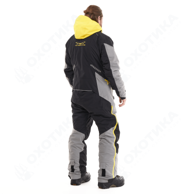 Комбинезон EXTREME 2.0 Man Black - Yellow - Grey 2024 Утепленный (100)