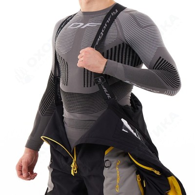 Комбинезон EXTREME 2.0 Man Black - Yellow - Grey 2024 Утепленный (100)
