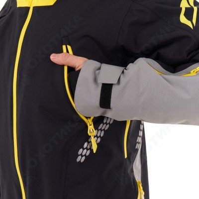 Комбинезон EXTREME 2.0 Man Black - Yellow - Grey 2024 Утепленный (100)
