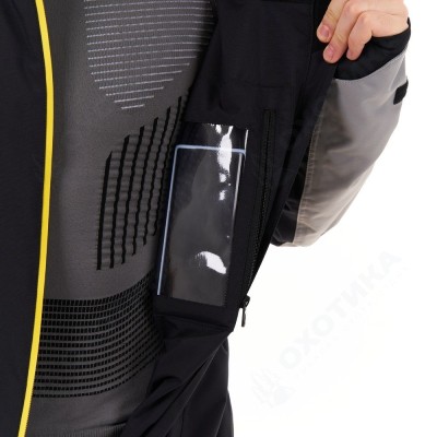 Комбинезон EXTREME 2.0 Man Black - Yellow - Grey 2024 Утепленный (100)