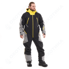 Комбинезон EXTREME 2.0 Man Black - Yellow - Grey 2024 Утепленный (100)