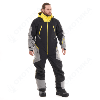 Комбинезон EXTREME 2.0 Man Black - Yellow - Grey 2024 Утепленный (100)
