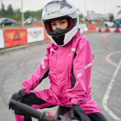 Куртка - дождевик EVO Woman Pink (мембрана) 2023