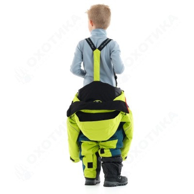 Зимний утепленный комбинезон GRAVITY Junior Olive - Dark Ocean 2023