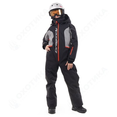 Зимний утепленный комбинезон GRAVITY for Teen Black - Grey 2024