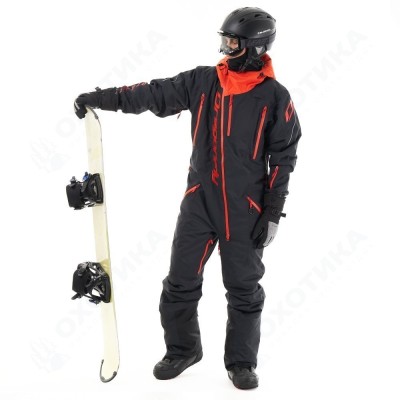 Комбинезон GRAVITY PREMIUM Man Black - Red 2024