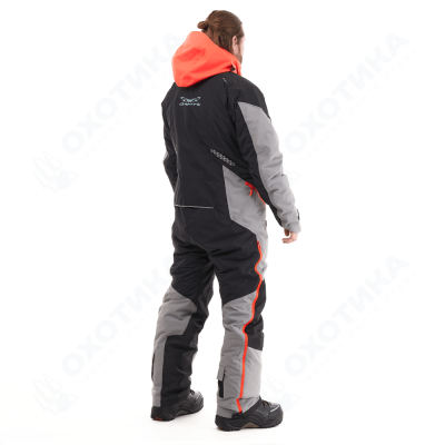 Комбинезон EXTREME 2.0 Man Black - Red - Grey 2024 Утепленный (100)