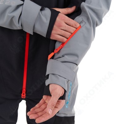 Комбинезон EXTREME 2.0 Man Black - Red - Grey 2024 Утепленный (100)