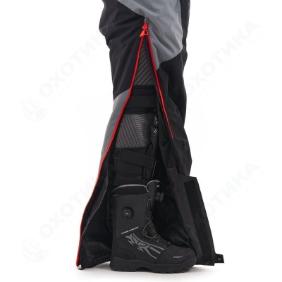 Комбинезон EXTREME 2.0 Man Black - Red - Grey 2024 Утепленный (100)